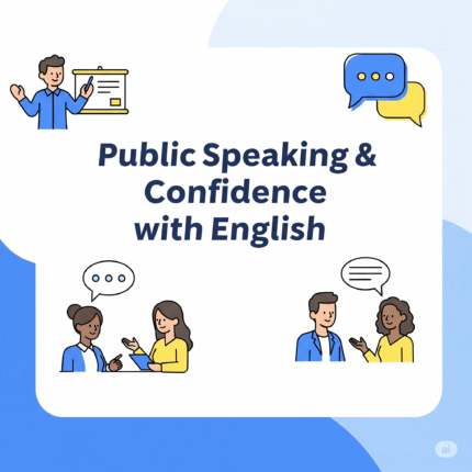 Public Speaking & Confidence with English